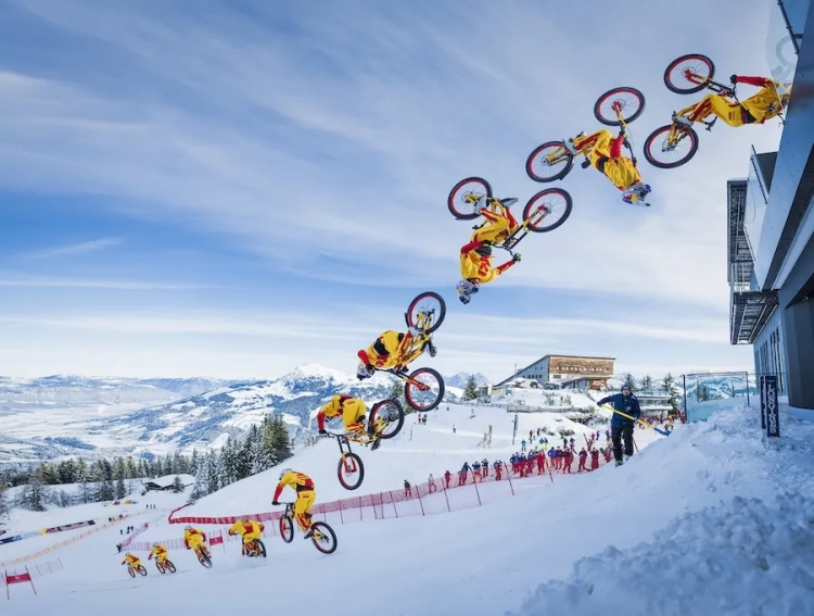 [Video] Fabio Wibmer ride the legendary Kitzbühel ski slope in 'The Streif'