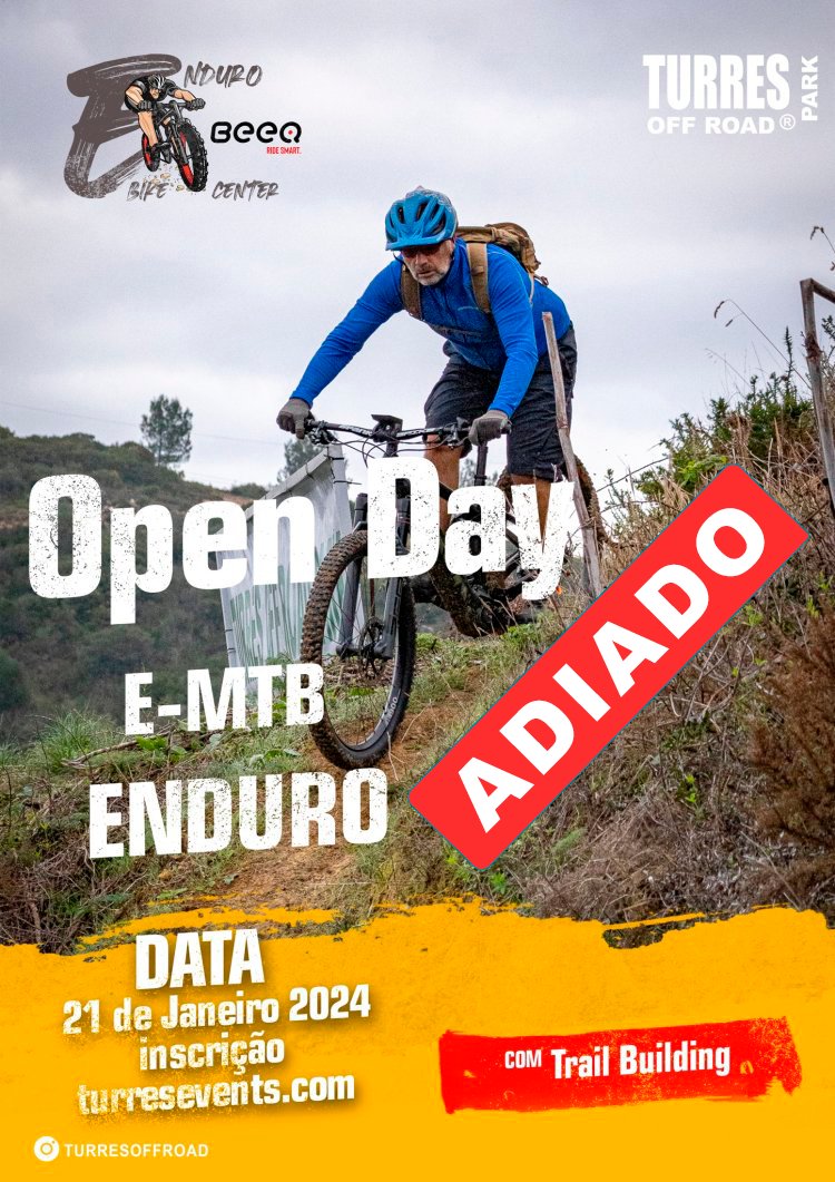 [Eventos] O 1º Open Day E-MTB Enduro 2024 tem nova data